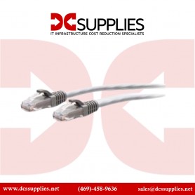 C2G C2G30112 2FT CAT6A Gray Slim Patch Cable