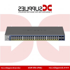 Netgear GS752TXP-300NAS 48-Port Gigabit PoE+ Managed Network Switch
