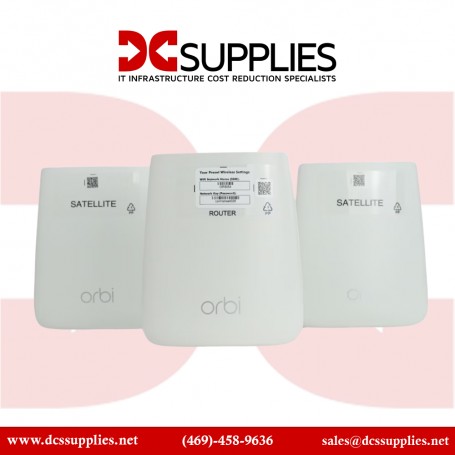 Netgear RBK652S-100NAS Orbi Tri Band Mesh WiFi Router 6