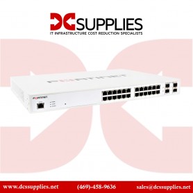Fortinet FS-124E-FPOE Forti managed Ethernet switch 24 port
