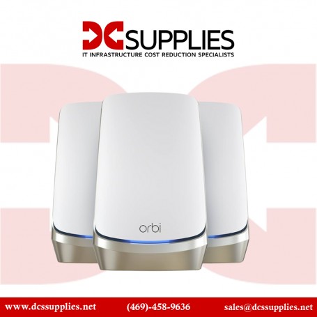 Netgear RBS760-100CNS Home Tri Band Mesh WiFi Router
