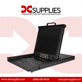 StarTech.com RKCONS1708K 8 Port Rackmount KVM Switch with Cables 