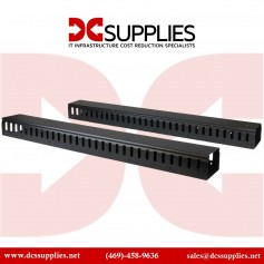 StarTech.com CMVER40UF Vertical Cable Management Duct - Finger Ducts - 0U - 6 ft