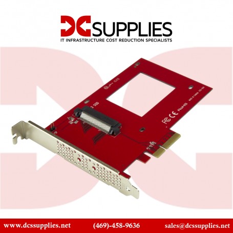 StarTech PEX4SFF8639 U.2 to PCIe Adapter - x4 PCIe
