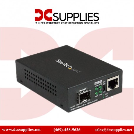 StarTech MCM1110SFP Gigabit Ethernet Fiber Media Converter