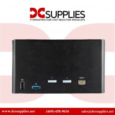 StarTech SV231QDPU34K 2 Port Quad Monitor DisplayPort KVM Switch