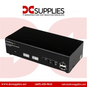 StarTech SV231DPDDUA Dual Monitor DisplayPort KVM Switch - 2 Port - USB 2.0 Hub
