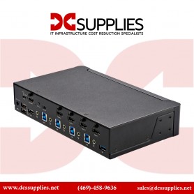 StarTech SV231DHU34K6 2 Port Dual Monitor HDMI KVM Switch - 4K 60Hz Ultra HD HD