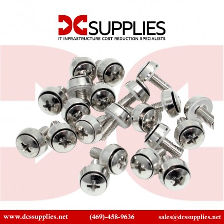 StarTech CABSCREWSM5 M5 Mounting Screws for Server Rack & Cabinet