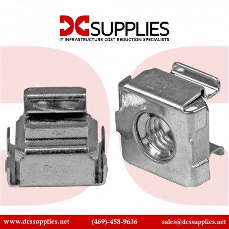 StarTech CABCAGENT62B M6 Mounting Cage Nuts for Server Rack & Cabinet