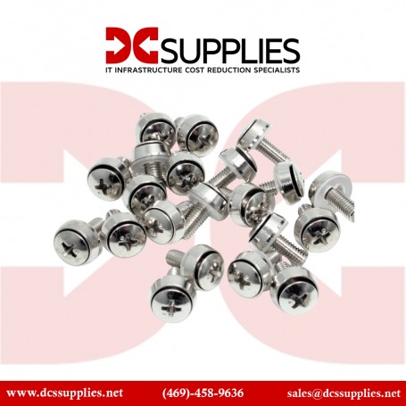 StarTech CABSCREWSM62 M6 Mounting Screws for Server Rack & Cabinet