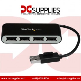 StarTech.com ST4200MINI2 4 Port USB 2.0 Hub with Cable