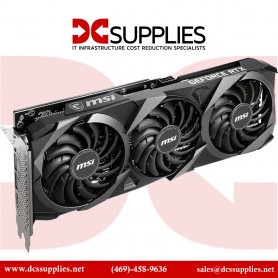 MSI V397-031R GeForce RTX 3060 VENTUS 3X 12 GB GDDR6 Graphics Card