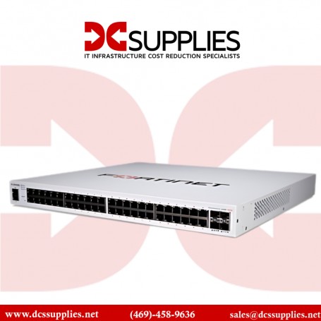 FORTINET FS-148E-POE FortiSwich 148E-POE Ethernet Switch - Appliance Only