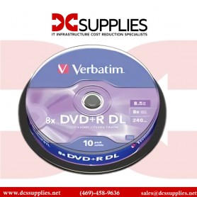 Verbatim 96542 DVD+R Double Layer 8.5GB 8x Recordable Disc