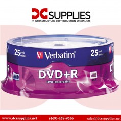 Verbatim 95033 AZO DVD+R 4.7GB 16x Disc (25 Pack)