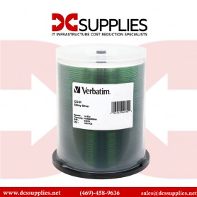 Verbatim 94970 CD-R 700MB 52X Silver Silk Screen Disc (Spindle Pack of 100)