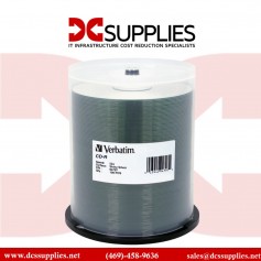 Verbatim 95254 CD-R 52x White Thermal Printable (Spindle Pack of 100)