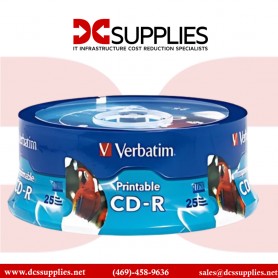 Verbatim 96189 CD-R 700MB 52X White Inkjet Printable