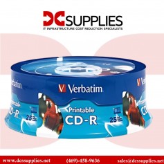 Verbatim 96189 CD-R 700MB 52X White Inkjet Printable