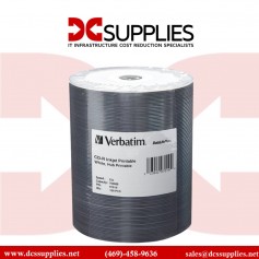 Verbatim 97019 CD-R 80 High Speed, Inkjet Hub (Spindle Pack of 100)