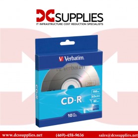 Verbatim 97955 CD-R 700MB/80 Minutes 52X Disc (Pack of 10)