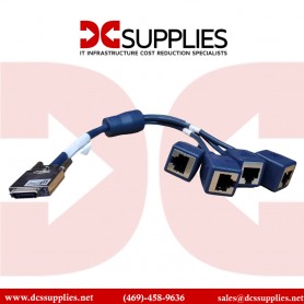 HPE JG263A X260 Mini D-28 to 4-RJ45 0.3M Router Cable