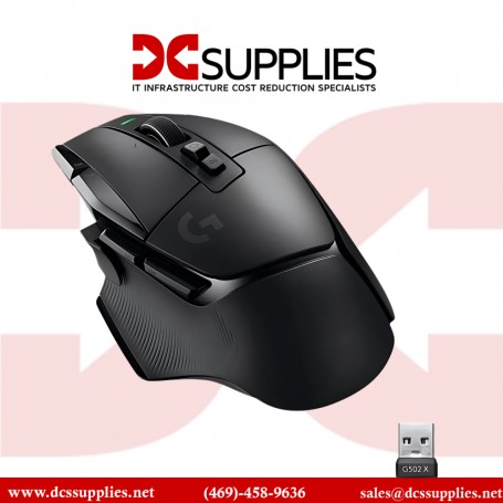 Logitech 910-006178 G502 X LIGHTSPEED Wireless Gaming Mouse (Black)