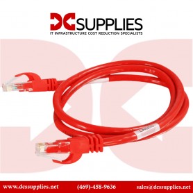 C2G 50808 12ft Cat6a Snagless UTP Ethernet Network Patch Cable Red