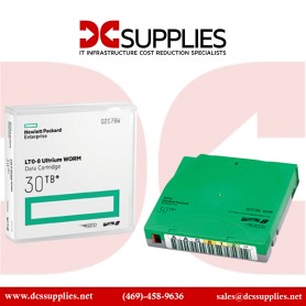HP Q2078W LTO, Ultrium-8, 7A, 12TB/30TB, WORM, TAA