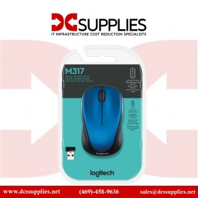 Logitech 910-002901 Wireless Optical Mouse Steel Blue