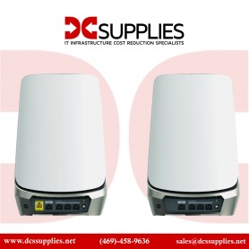 Netgear RBKE962-100NAS Orbi 960 AXE11000 Wireless Quad-Band Mesh Wi-Fi System (White, 2-Pack)