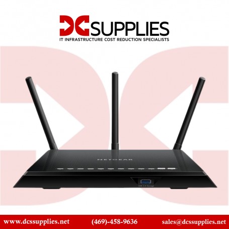 Netgear R6400-100NAS R6400 AC1750 Smart Wi-Fi Router Black