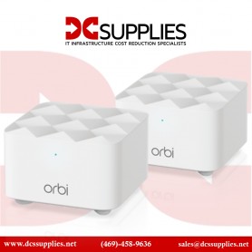 NETGEAR RBS10-100NAS Orbi Mesh Wireless Sat 1500 Square Ft 2 Band