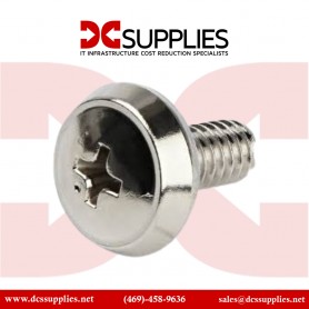 StarTech.com 12-24 Server Rack Screws - 50 Pack - Nickel-plated