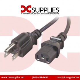HPE Aruba J9880A HP 1.8M C7 to NEMA 1-15P Power Cord