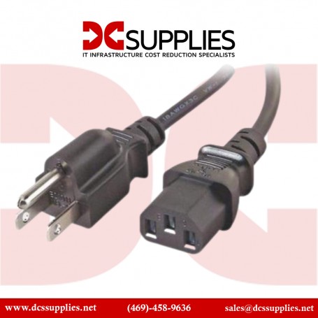 HPE Aruba J9880A HP 1.8M C7 to NEMA 1-15P Power Cord