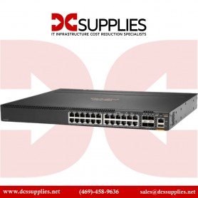 HPE Aruba JL666A 6300F 24-port 1GbE Class 4 PoE and 4-port SFP56 Switch