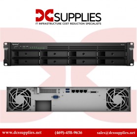 Synology RS1221+ RackStation NAS/storage server Rack (2U) Ethernet LAN Black V1500B