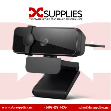 Lenovo 4XC1B34802 Essential Webcam - 2 Megapixel - Black - USB 2.0