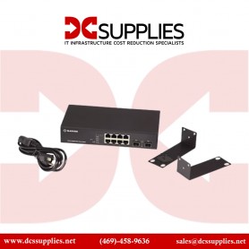 Black Box LIE402A 6-Port Unmanaged Gigabit PoE++ Switch, 2 SFP, Extreme Temps