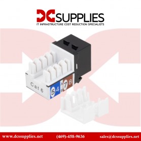 Black Box CAT6J-OR-25PAK 25-Pack CAT6 Keystone Jack Unsh Ielded Jack Orange