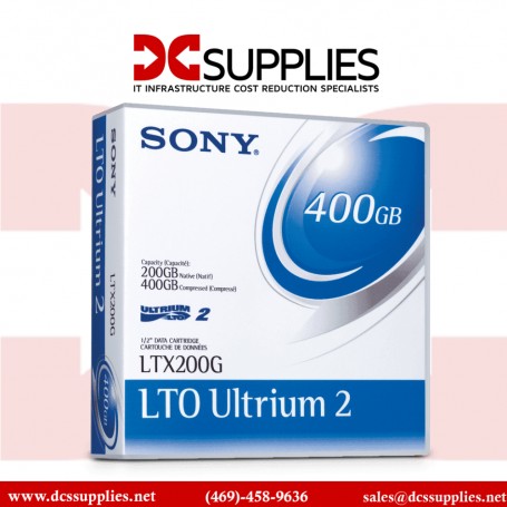 Sony LTO, Ultrium-2, LXT200G/4, 200GB/400GB