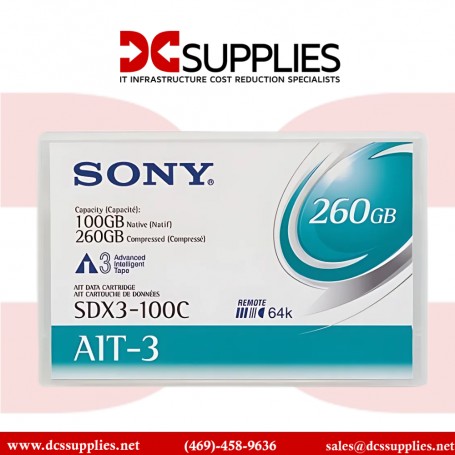 Sony AIT-3 Tape, AME, 100/260GB, 230m