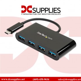 StarTech.com ST4200MINIC 4 Port USB C Hub - Mini Hub - USB-C to 4x USB-A - USB 2.0 Hub