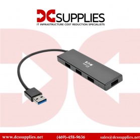 Tripp Lite U360-004-SLIM interface hub USB 3.2 Gen 1 (3.1 Gen 1) Type-A 5000 Mbit/s Black