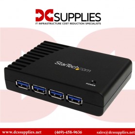 StarTech.com 46.99 4 Port Black SuperSpeed USB 3.0 Hub - 4 Port USB 3.0 Hub