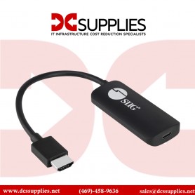 Siig CB-H21711-S1 video cable adapter 5.91" (0.15 m) HDMI Type A (Standard) USB Type-C + Micro-USB Black