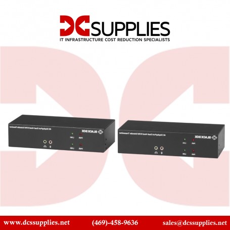 Black Box KVXLC-200-R2 The KVX DVI-D KVM Extender Lets You Control A Server Or Computer