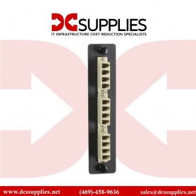 Black Box JPM455B-R2 Standard Adapter Panel Bronze Sleeve 6 LC Duplex Pairs Beige